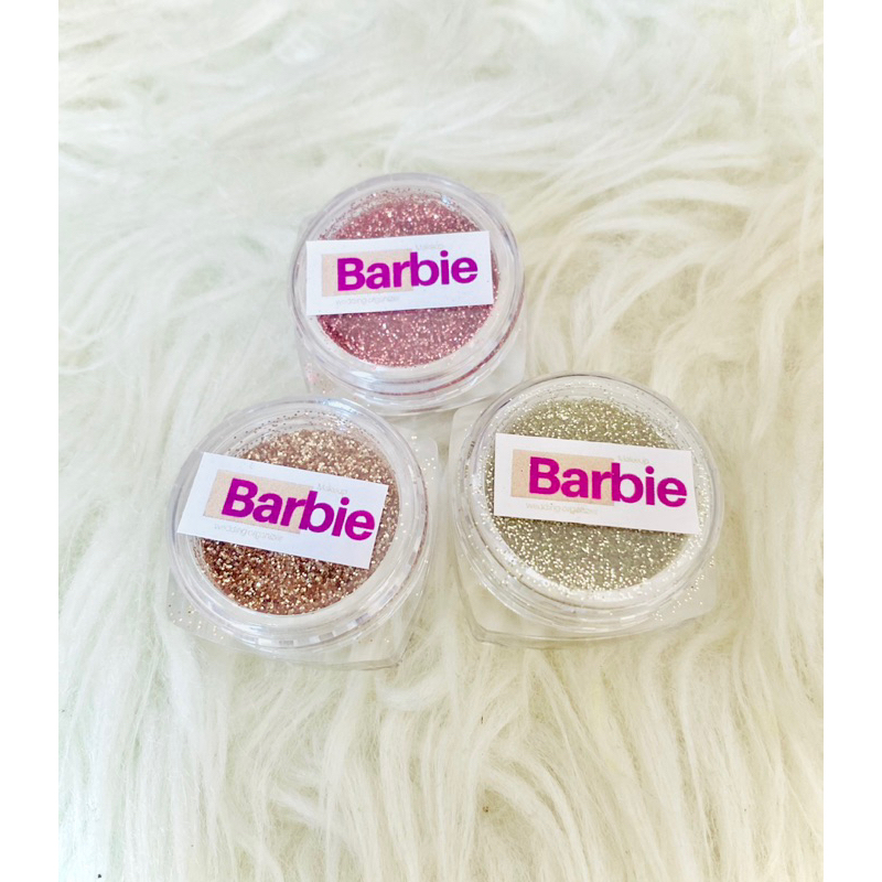 GLITER PIGMENTED || GLITER EYESHADOW || GLITER BARBIE