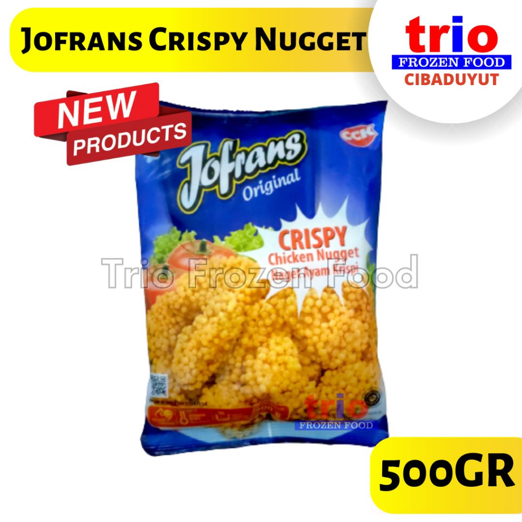 

JOFRANS Crispy Nugget - Naget Ayam Krispi - 500gr