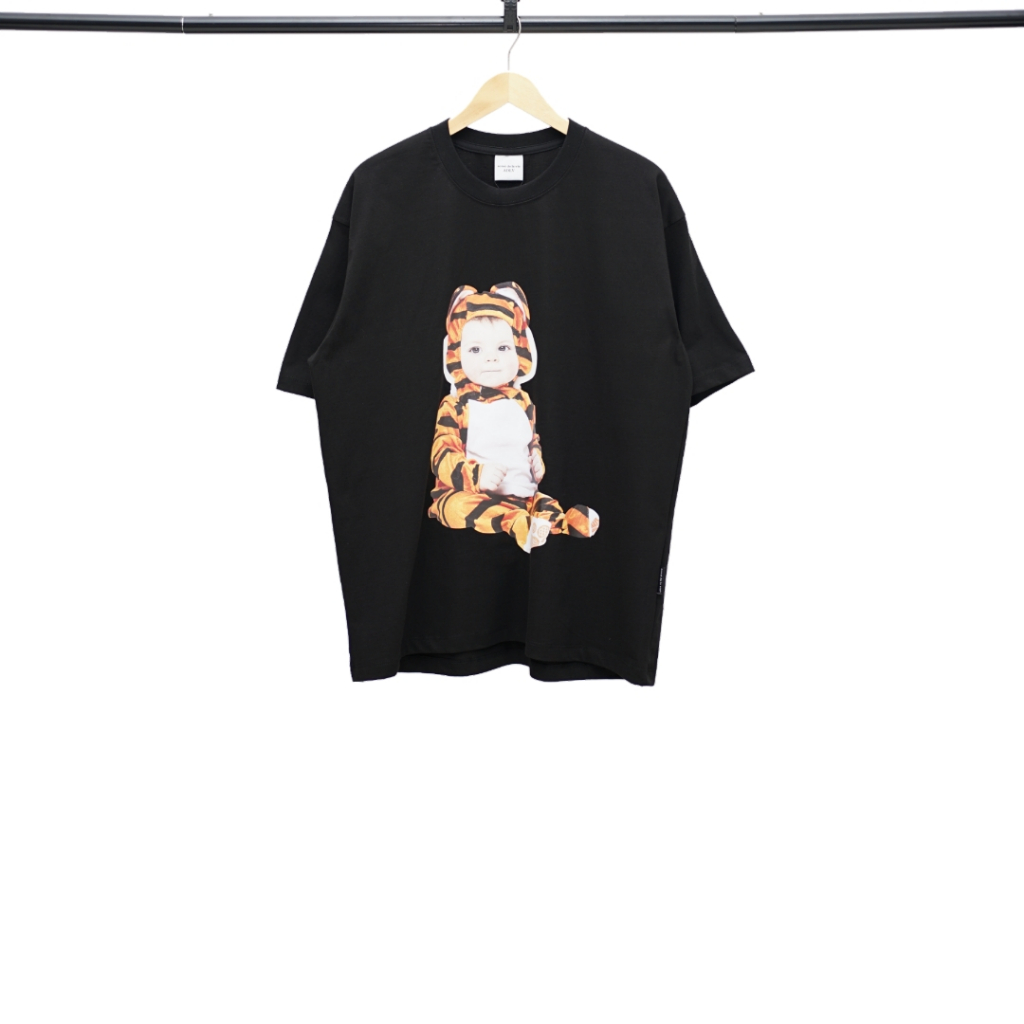 ADLV Black Baby Tiger Tshirt Authentic / Kaos Acme De La Vie Hitam Original