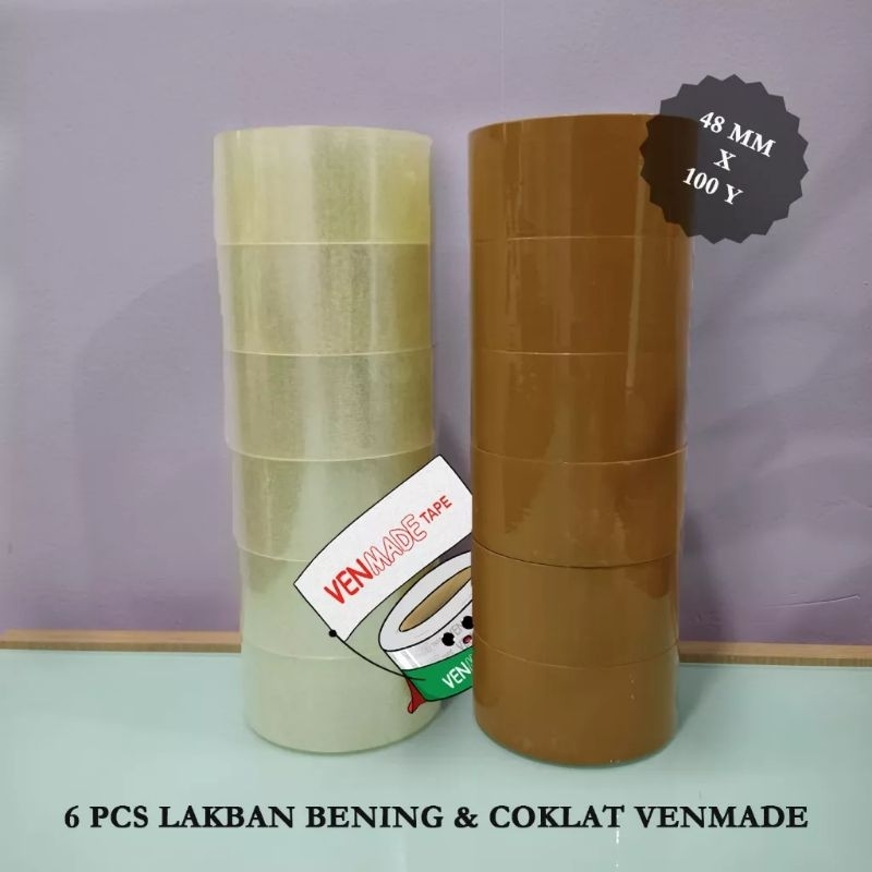 

ISOLASI BENING COKLAT 48 mm x 100 yard