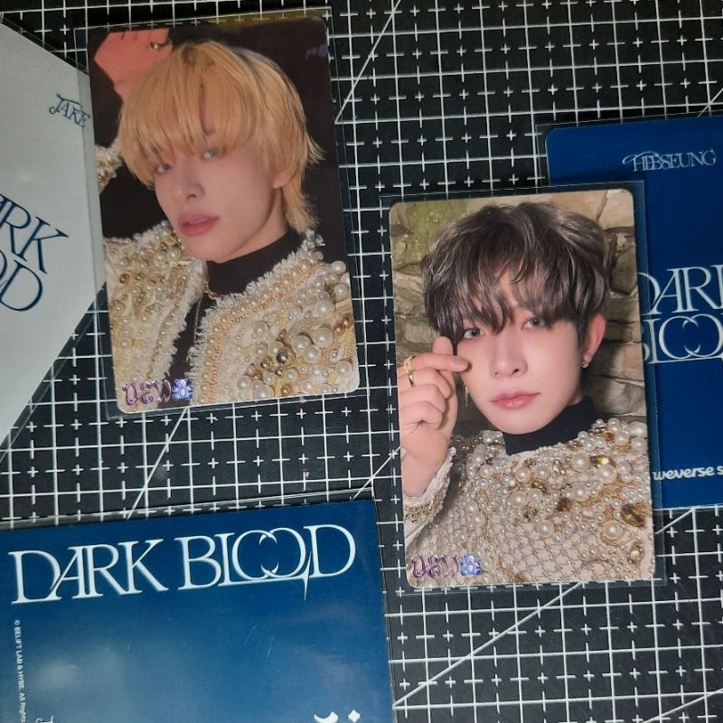 PC Heeseung Jake Enhypen LD M2U r1 Dark Blood (lucky draw official) Photocard