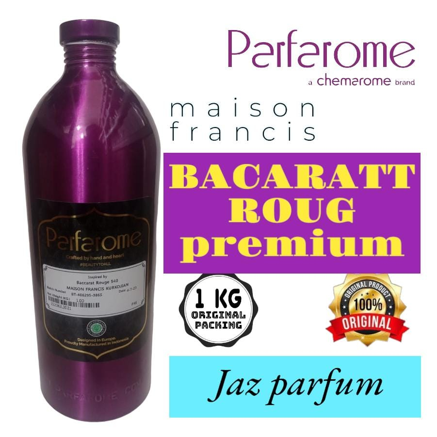 (1KG SEGEL) MAISON FRANCIS 1 KG PARFAROME (PREMIUM) BACARAT ROUG . BIBIT PARFUM MURNI SEGEL PABRIK.