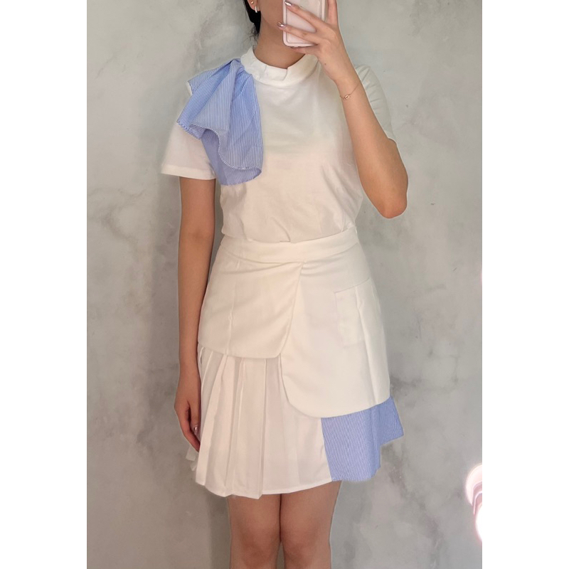 NO BRAND fl lookalike golf outfit baju golf wanita rok golf wanita ONE SET