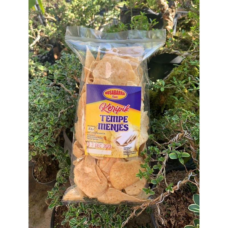 

Kripik Tempe Menjes 200gr