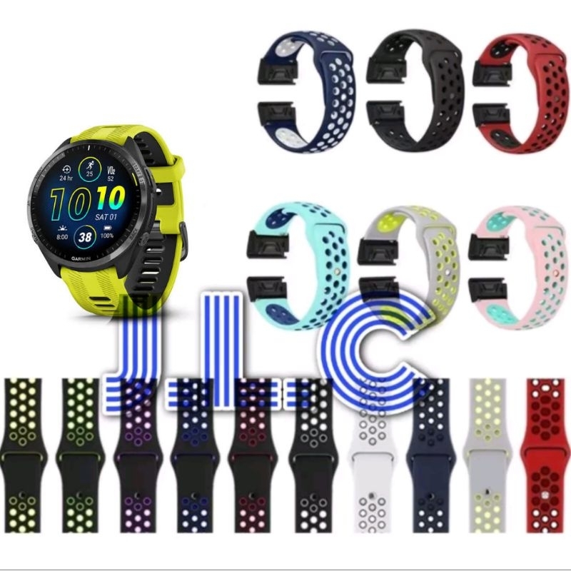 Strap Volt Nike Series Watch Band Quick Fit Easy Release Tali Jam Tangan Garmin Forerunner 970 945 9