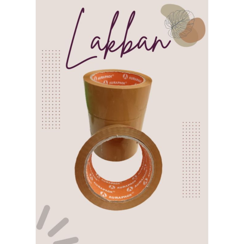 

LAKBAN COKLAT AURAPACK