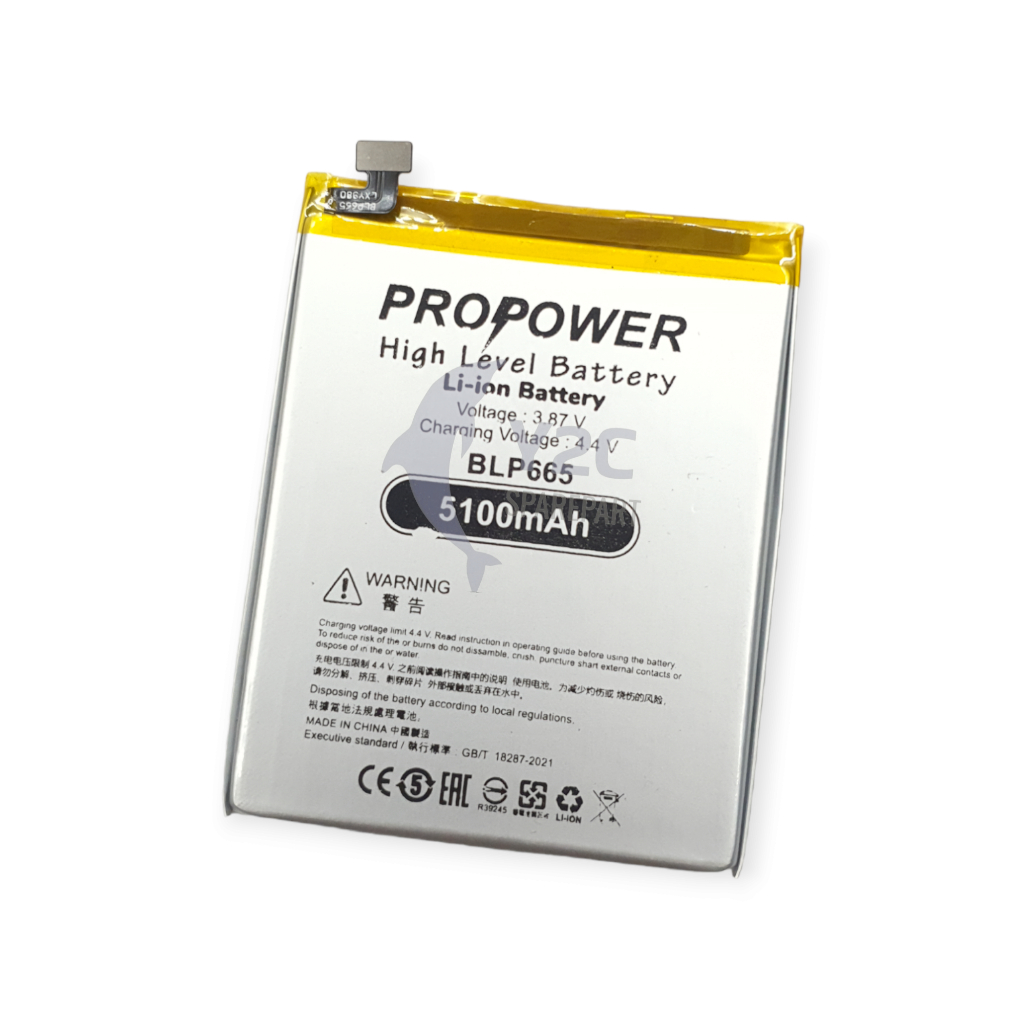 BATERAI OPPO F7 YOUTH / BLP665 DOUBLE POWER PROPOWER / BATRE BATERE BATRAI BATREI