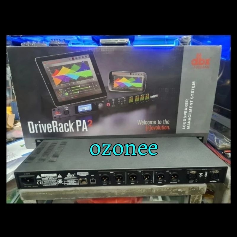 MANAGEMENT DBX DRIVERACK PA2 ORIGINAL GARANSI RESMI