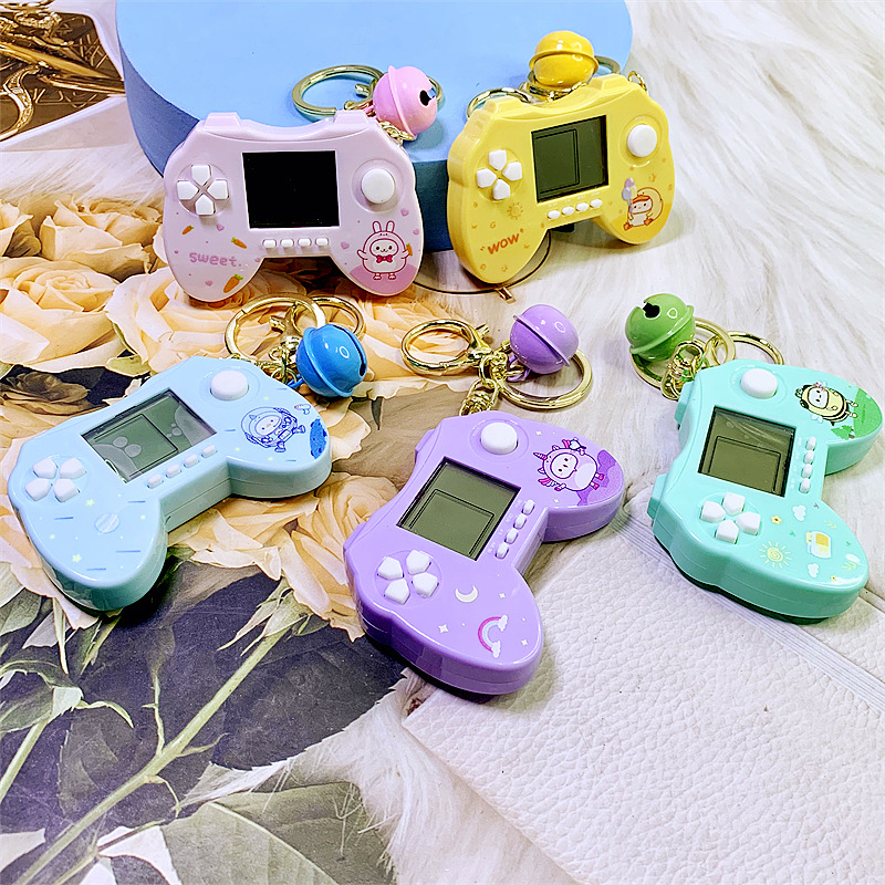 Gantungan Kunci Konsol Mini Konsol Game Portable Tangan Nyaman Untuk Rumah