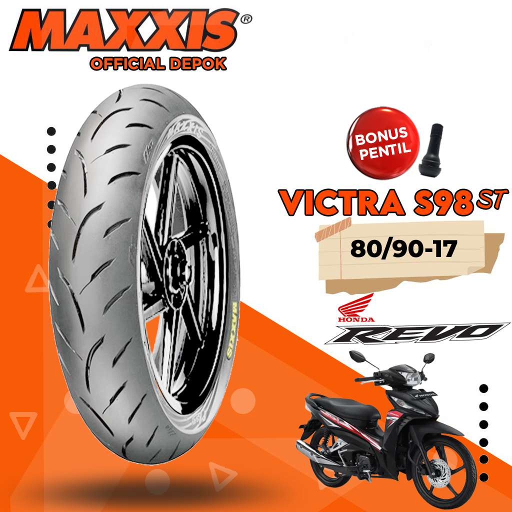 Ban Motor MAXXIS VICTRA 80/90 Ring 17 Tubeless