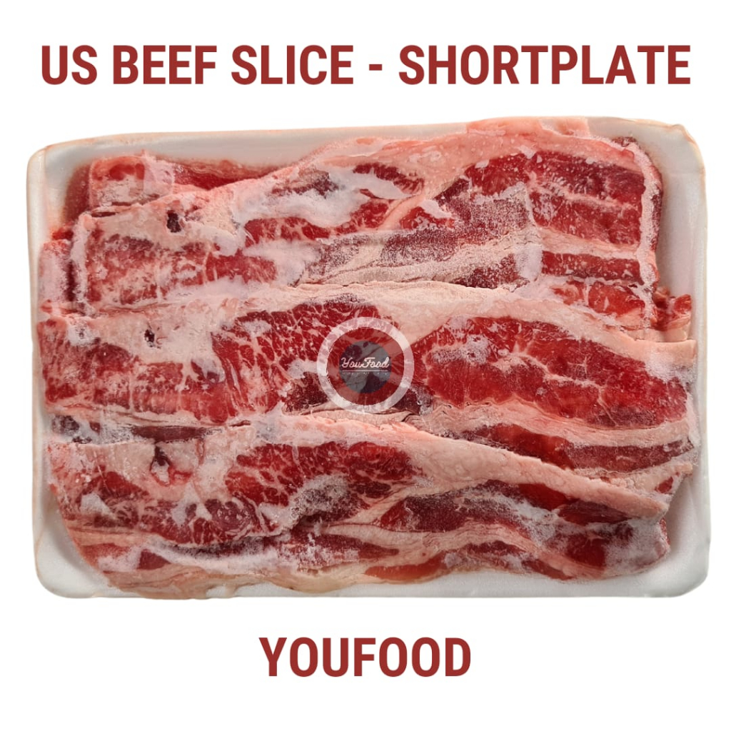 Us Beef Slice - Shortplate / Daging Sapi Slice 500gr