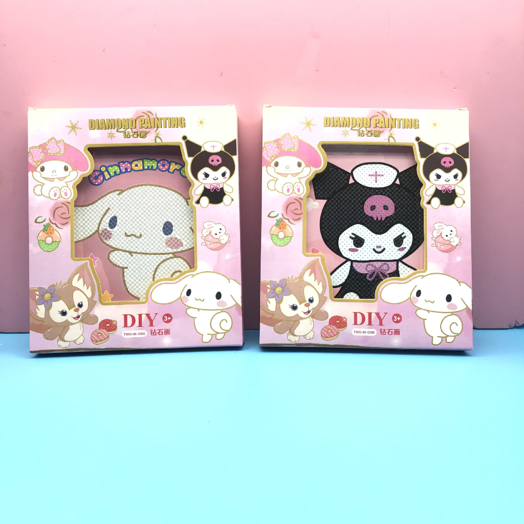 DIY Anak Diamond Painting Sanrio Lukisan Diamond Panting / DIY Lukisan 5D Diamond Painting