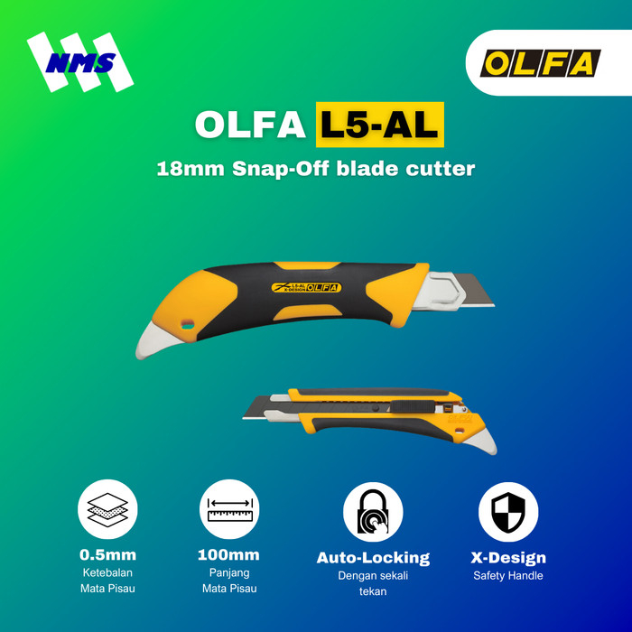 

OLFA L5-AL Snap-Off Blade Cutter Original