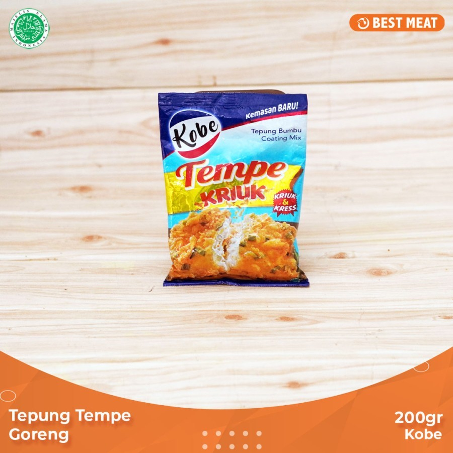 

Kobe Tepung Tempe Kriuk 200gr