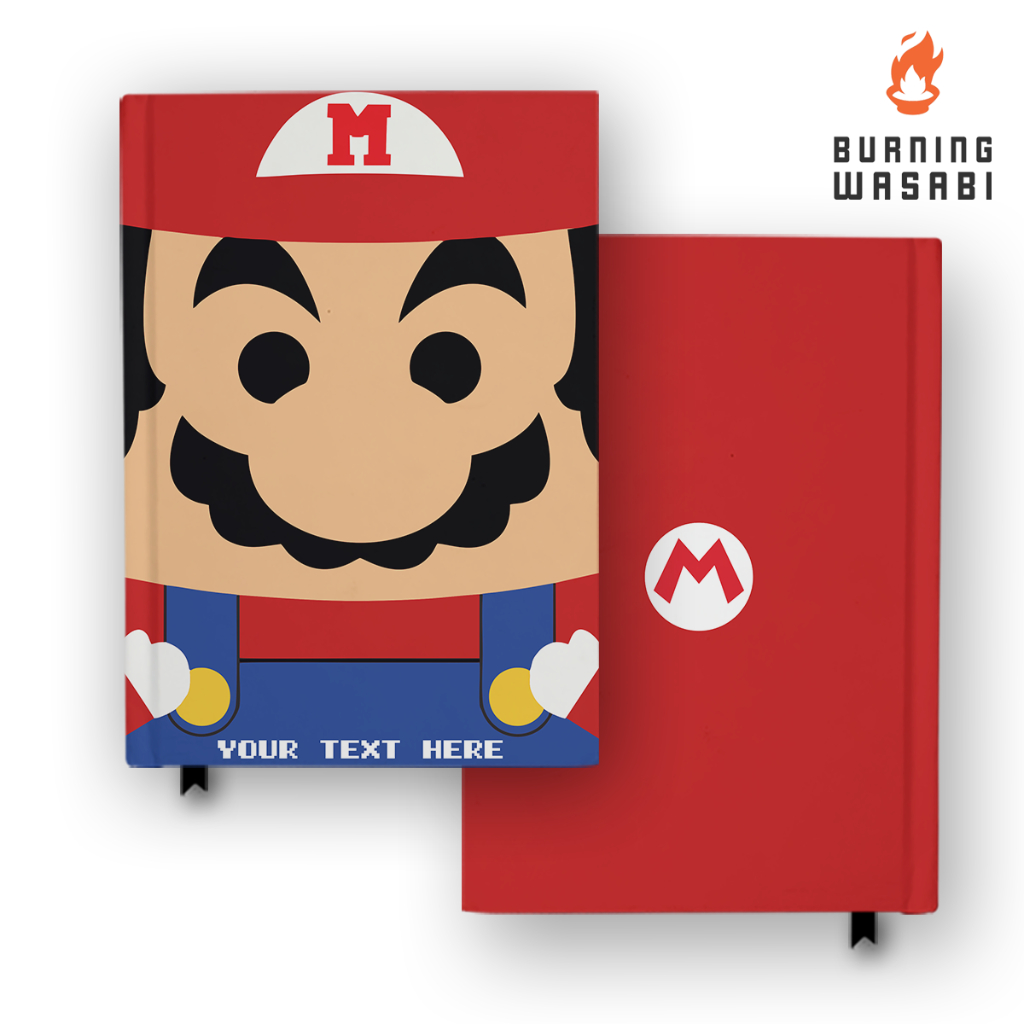 

Notebook Buku Game Super Mario Bros 8 Game Anime Manga Hardcover Custom DIary Jurnal Agenda A5 A6