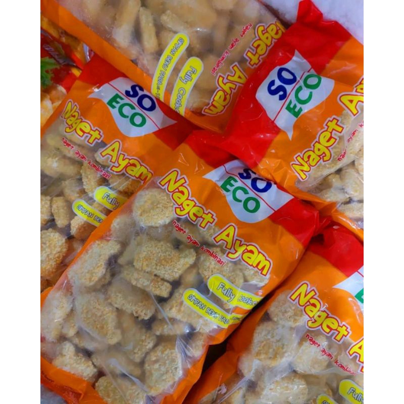 

nugget ayam so eco 1kg naget promo