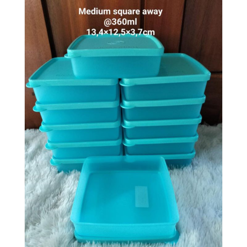 Medium Square Away Tupperware