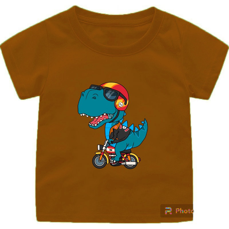 KAOS DINOSAURUS ANAK ANAK