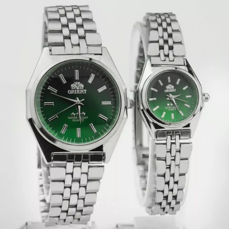 Jam Tangan Orient Pria/Wanita/Couple Stainless Steel