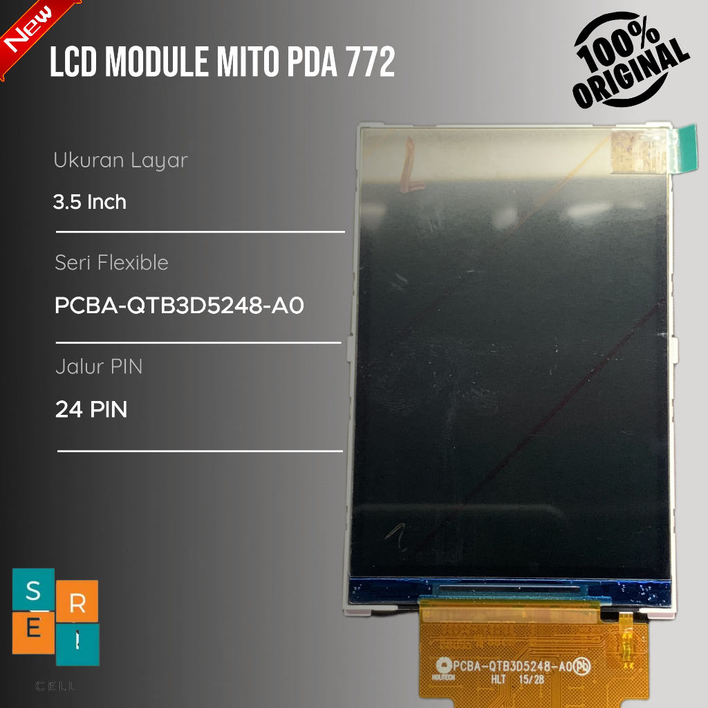 Layar 3.5 Inch LCD Display MITO PDA 772 Original NEW