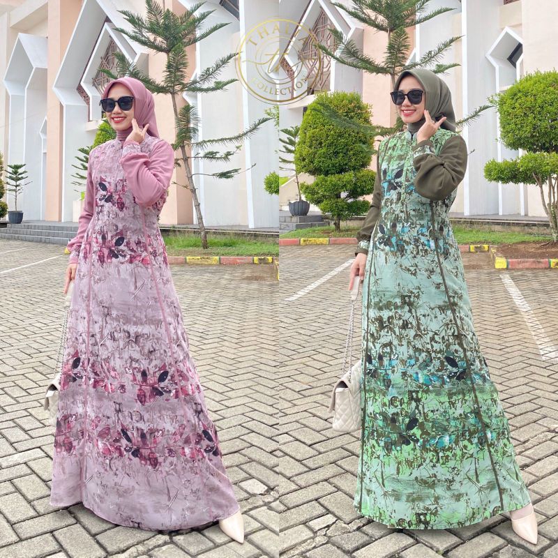 COD/Gamis ORI Thalia/gamis Ceruty/gamis Inara/pakaian muslimah/gamis thalia