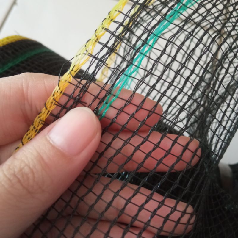 Jaring Waring Hitam permeter/waring cap jangkar lebar 120cm / waring  Permeter/ Waring Eceran Permet