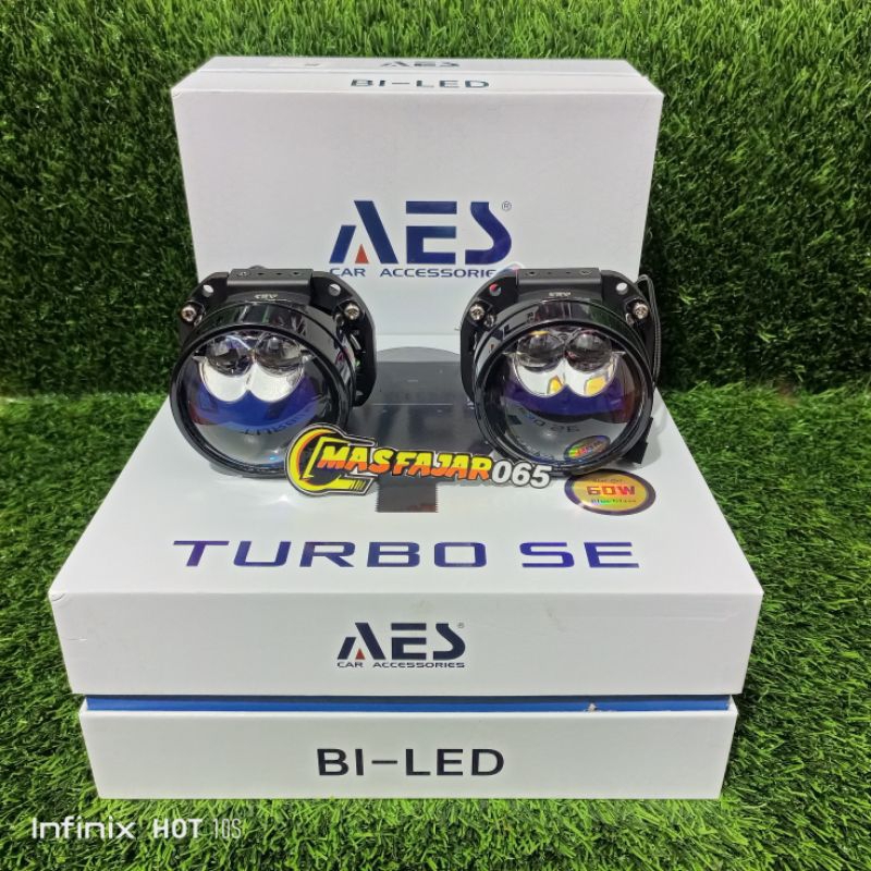 BILED AES TURBO SE 2.5 INCH DOUBLE LASER