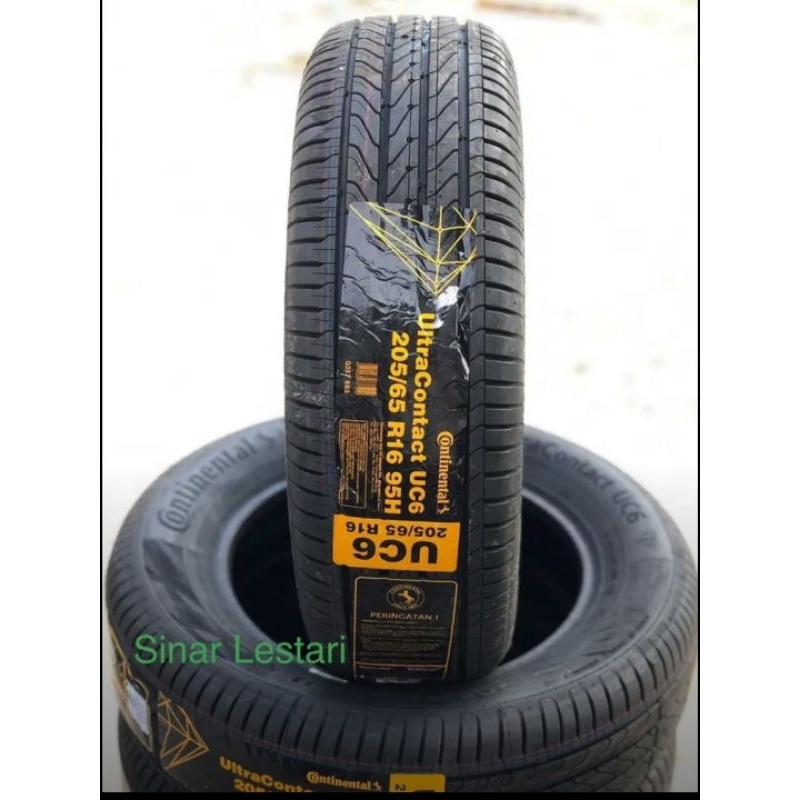 Ban Mobil Continental UC6 205 65 R16 95H Ban Mobil Xpander, Innova, Rush, Terios Dll.