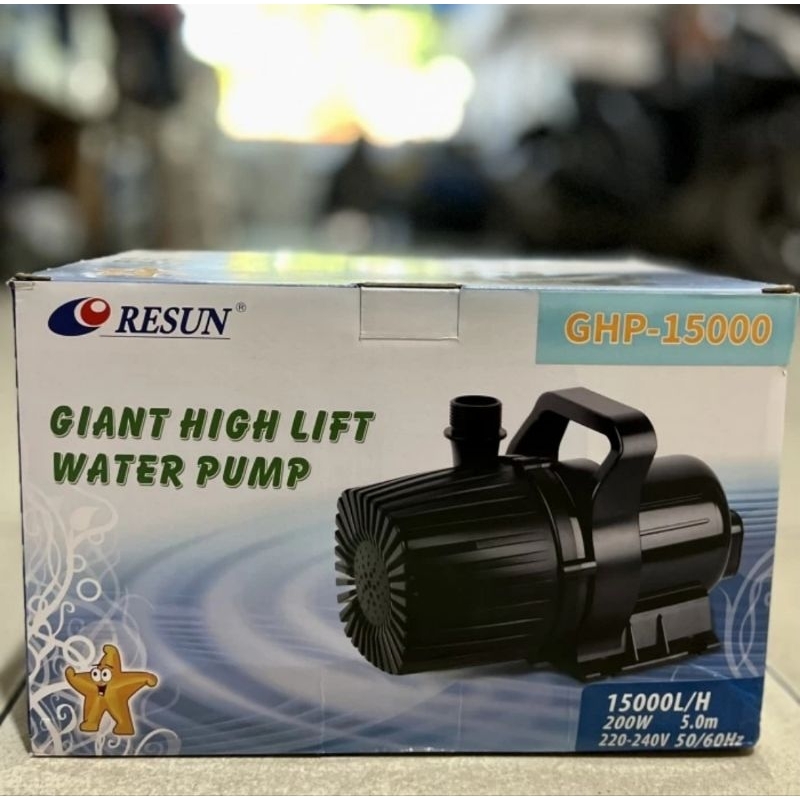 Giant High Lift Water Pump GHP 15.000 Resun | Pompa air Celup Kolam