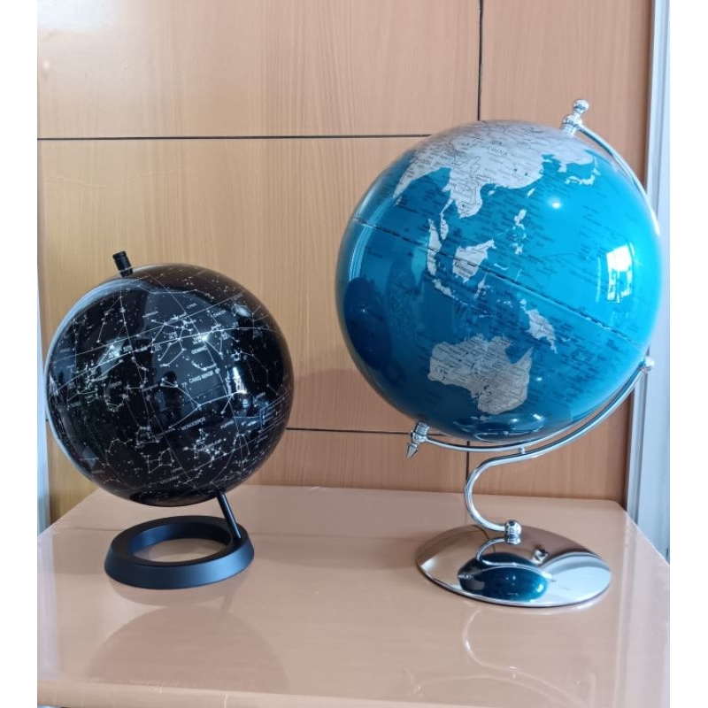 

Odi Globe Ocean Metal Polish 30 cm dan Globe Rasi Bintang 20 cm