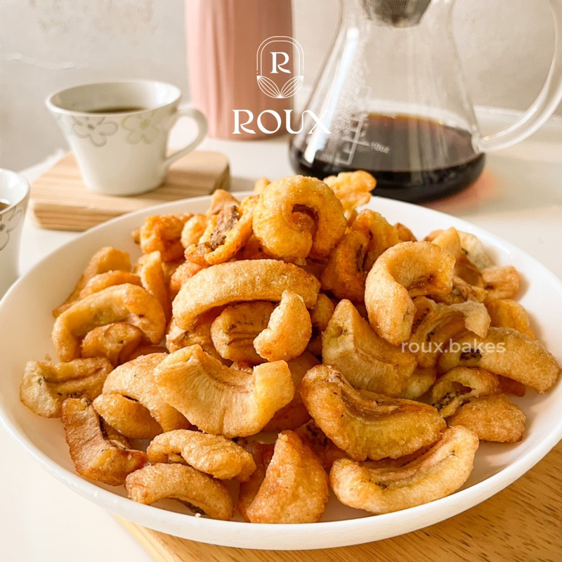 Yummy Mamii Roux Fruit Crunch Rambak Buah Pisang 75G Premium Enak Sehat Healthy Snack Tanpa Gula