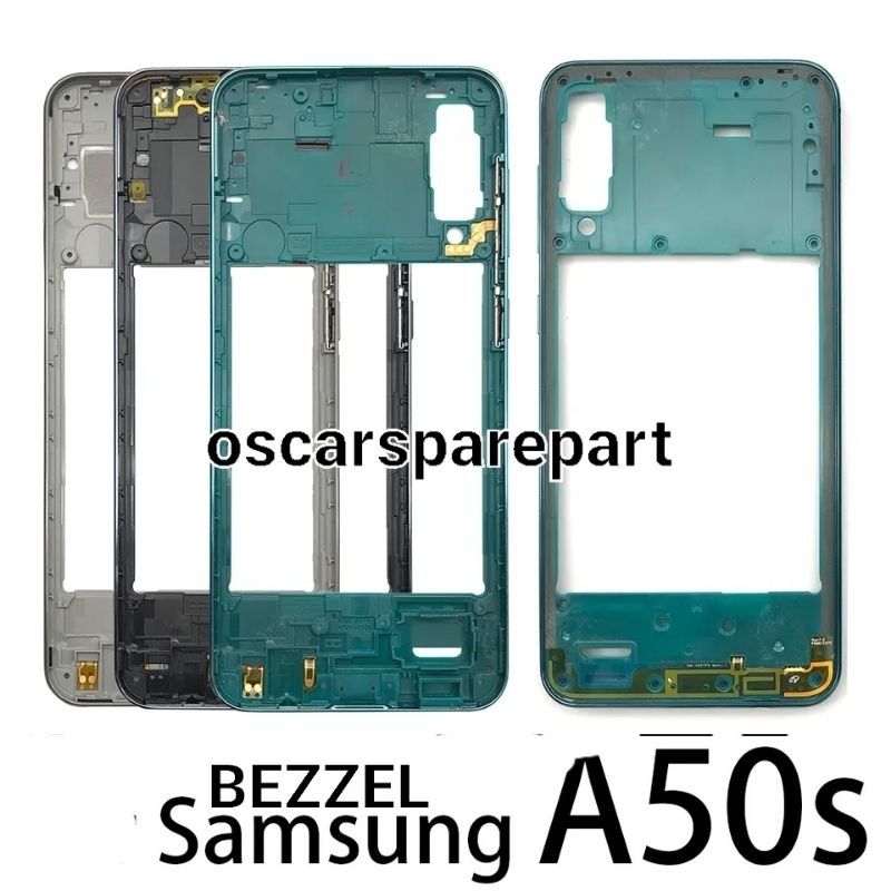 BEZZEL TULANG TENGAH MIDDLE FRAME SAMSUNG A50S ORIGINAL