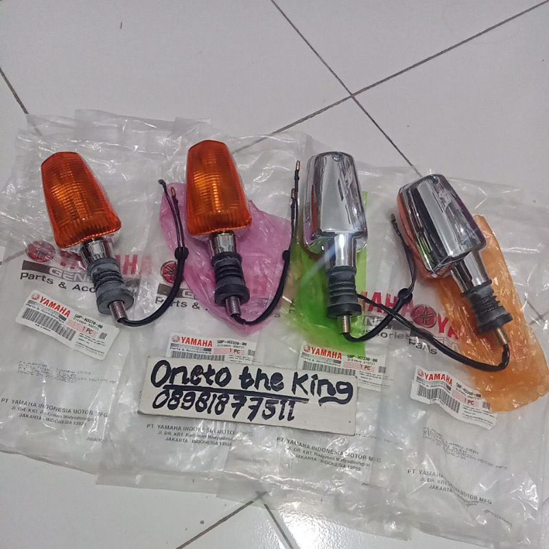 Lampu sein sen depan belakang RX king rxking rxk new sein oval 2002 2003 2004 2006 Asli Original Yam