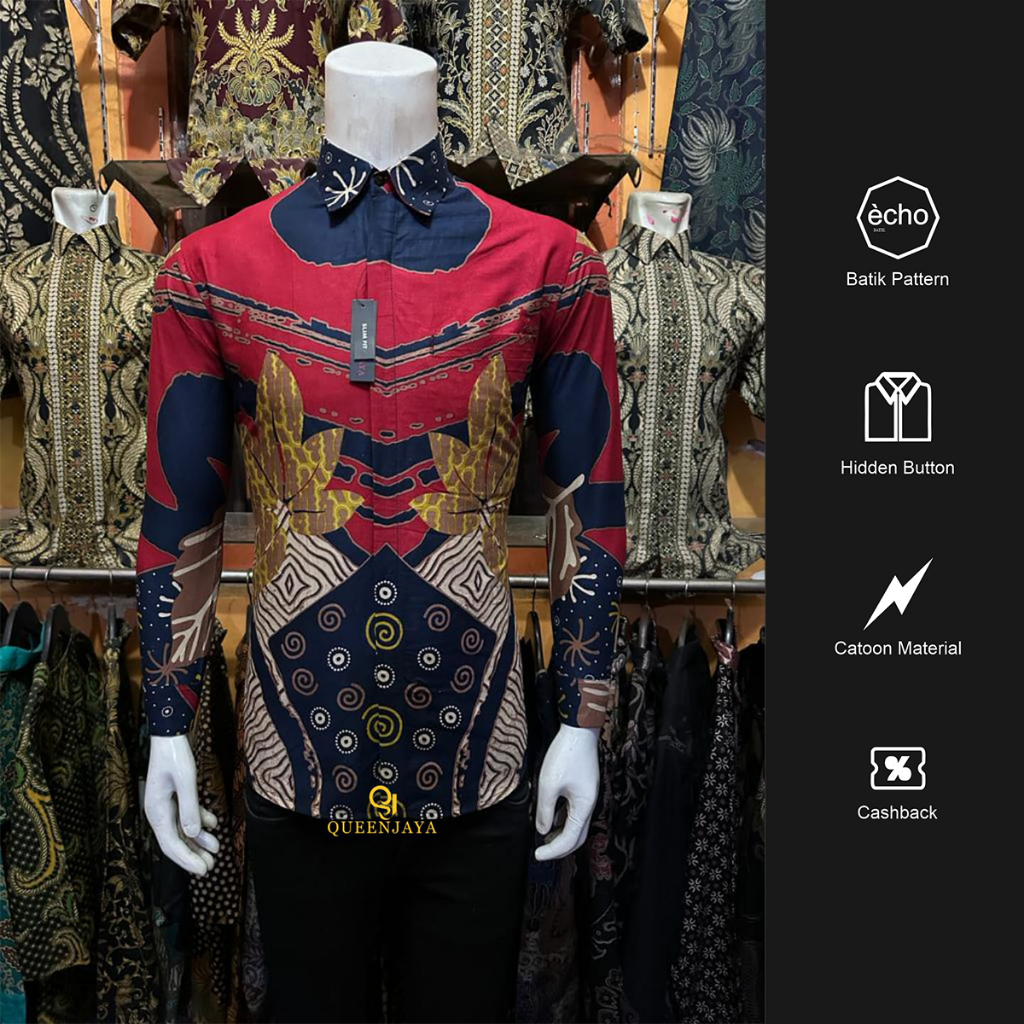 Batik Pria Slimfit Kemeja Batik Pria Kemeja Batik Slimfit Pria Batik Slimfit Baju Batik Batik Pria