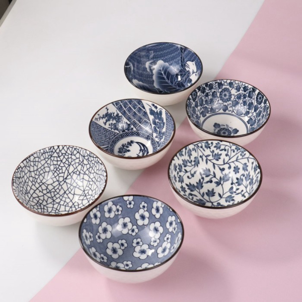 

Promo Yurang Mangkuk Keramik Bowl Japanese Style 6 PCS - TY-751 - White Limited