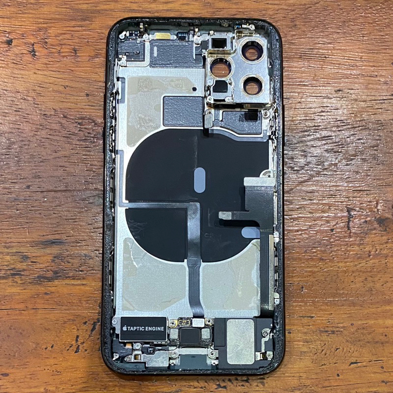 Housing backdoor iPhone 11 PRO 11PRO midnight green backcase hijau gelap second original copotan cab