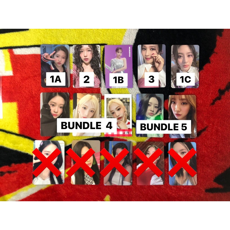 [BACA DESKRIPSI] IZONE MINJU STAYC SEEUN TWICE MINA LOONA KIMLIP FROMIS_9 PRISTIN ROA ALBUM PHOTOCAR