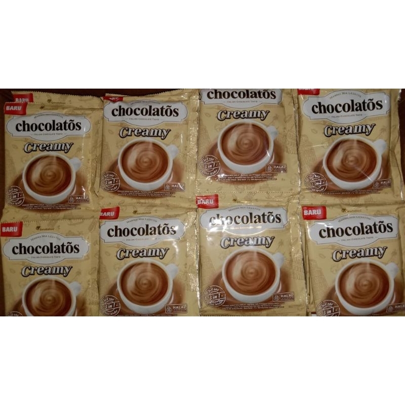 

Chocolatos Creamy 1 renceng isi 10 pcs