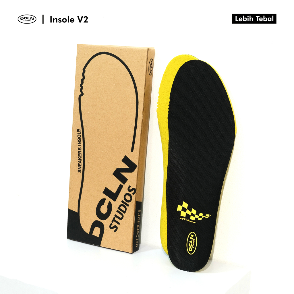 Declan Insole Memory Foam Sepatu