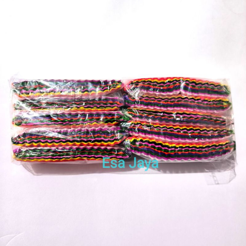 

Kertas Krep per pak isi 10 / Crepe /Art / Dekorasi