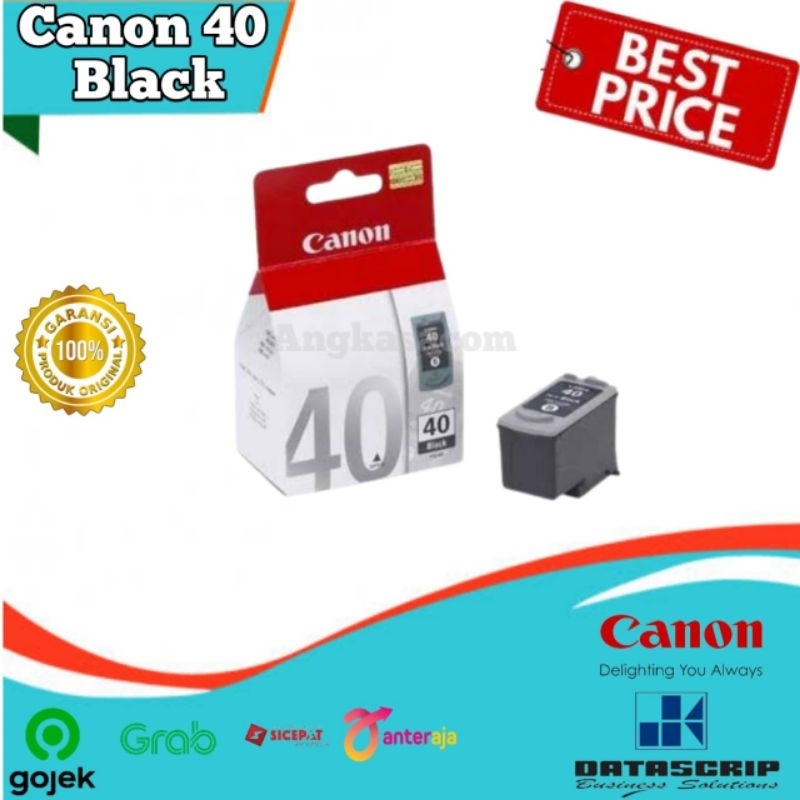 Tinta Canon PG-40 PG 40 Black Original Ink Cartridge