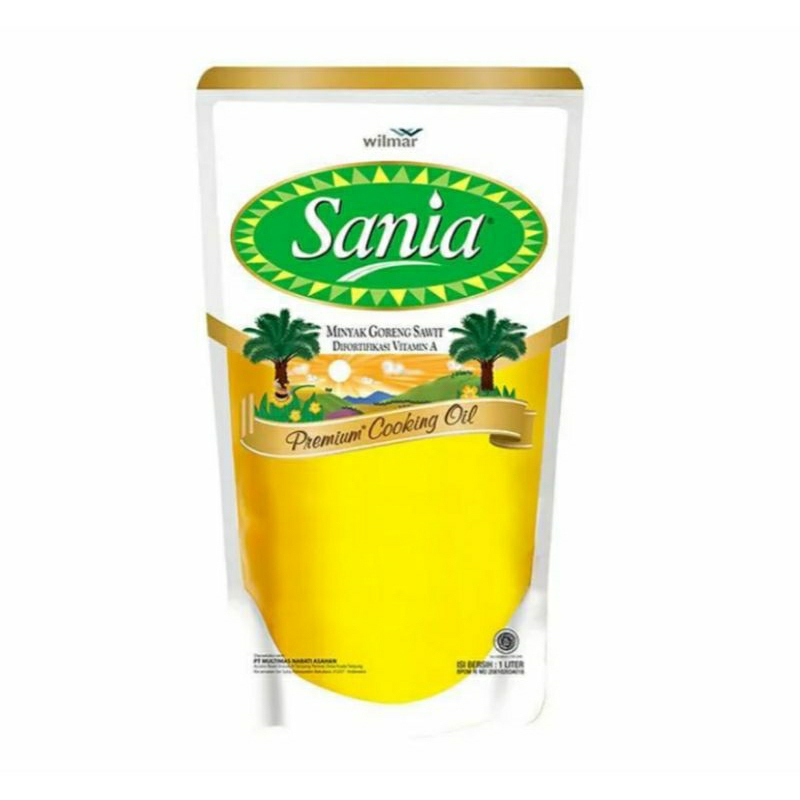 

Minyak Goreng Sania 1 Liter Pouch