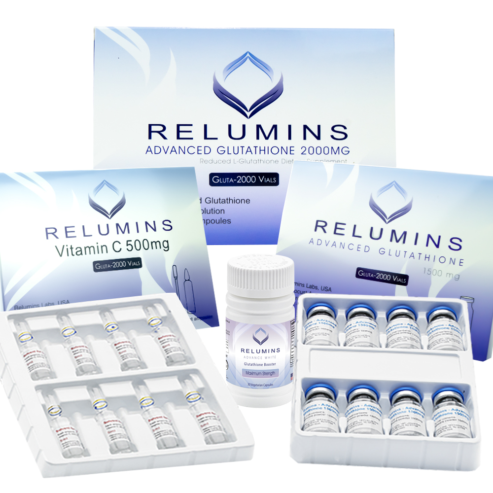 RELUMINS ADVANCE WHITE 1650mg/GLUTATHIONE 2000mg