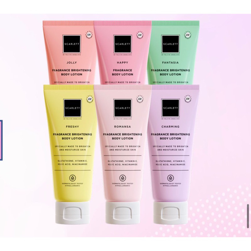 SCARLETT BODY LOTION VARIAN TUBE 180ml