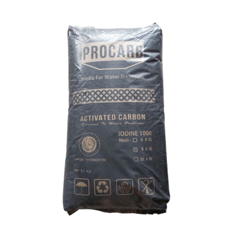 activated carbon procarb iodine 1000 @ 25 kg