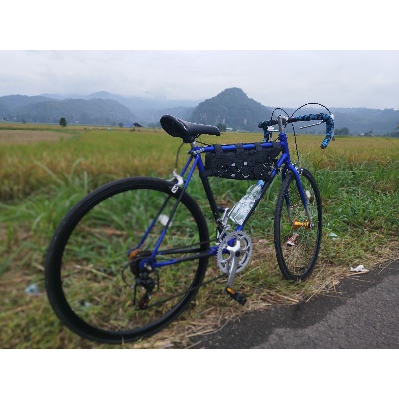 SEPEDA BALAP JADUL MIKADO JEPANG BAN 700C RESTORASI VINTAGE ROADBIKE