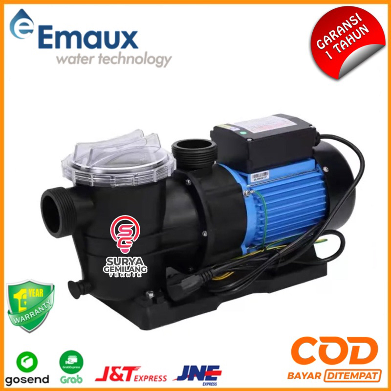 Mesin Pompa Kolam Renang Emaux 0.5Hp STP 50 Pompa Kolam 1/2HP Emaux