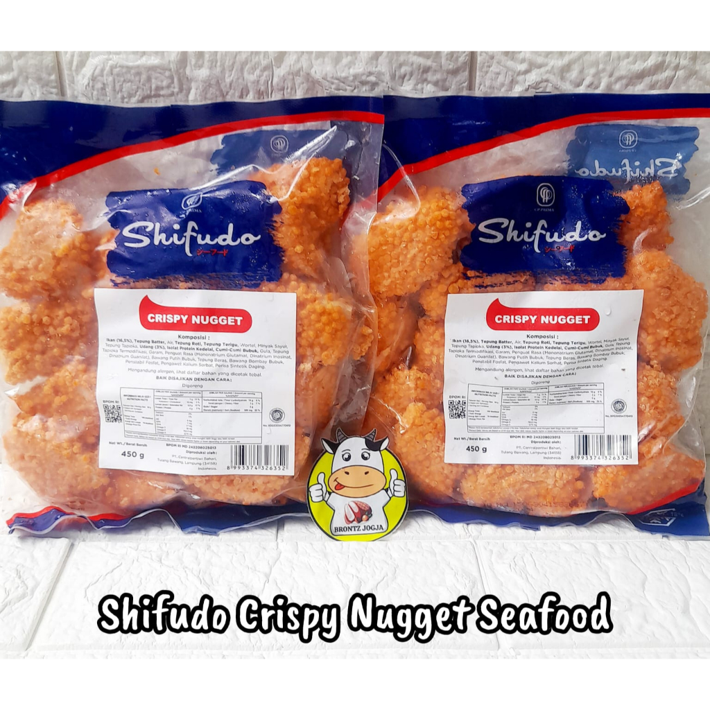 

FROZEN FOOD SHIFUDO NUGGET CRISPY SEAFOOD 500GRAM - DISASS JOGJA