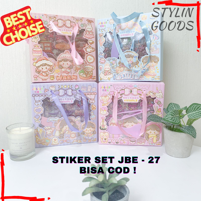 

STIKER SET JBE-27 / STIKER PINSET DAN GANTUNGAN AKRILIK STICKER BOX TALI GAMBAR ANIME KARTUN CEWE TERBARU BISA COD