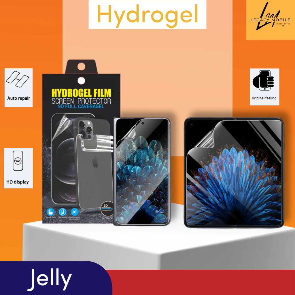 Anti gores Hydrogel clear Oppo Find N2 N2 Flip pelindung layar hp